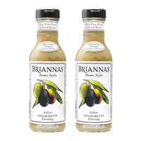 Thumbnail for Image 1 of Default Title for the product BRIANNAS Home Style Italian Vinaigrette Dressing, Gluten Free, 2 Pack