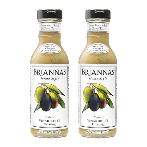 Image 1 of Default Title for the product BRIANNAS Home Style Italian Vinaigrette Dressing, Gluten Free, 2 Pack