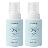 Thumbnail for Image 1 of 8 Fl Oz (Pack of 2) for the product Dabble & Dollop Baby Hair & Body Wash - Tear-Free, Fragrance-Free 2-in-1 Cleanser (8 fl oz, Pack of 2)