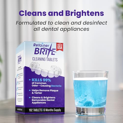 Image 5 of Retainer Brite Aligner Cleaning Tablets 192 Tablets – 6 Month Supply