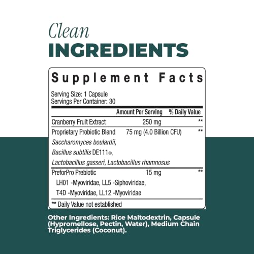 Image 3 of pH-D Feminine Health Vaginal Probiotic Oral Supplement, 30 Count