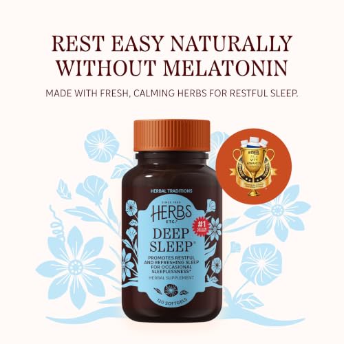 Image 6 of Herbs Etc. Deep Sleep Softgels