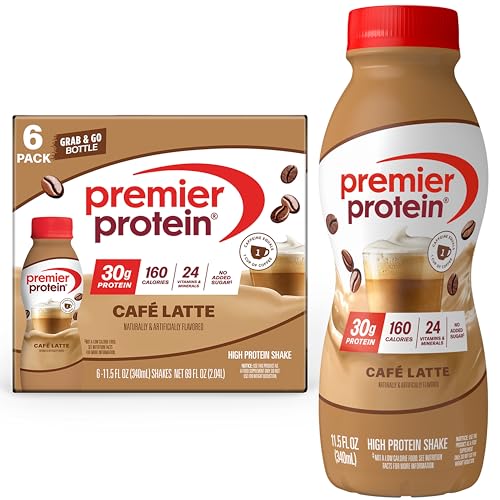 Image 1 of Default Title for the product Premier Protein ?? High Protein Shake 30g, Cafe? Latte, 6 Pack