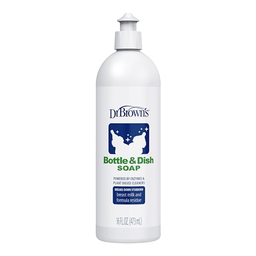 Image 1 of 16 Fl Oz (Pack of 1) for the product Dr. Brown's Bottle and Dish Soap, 16 fl oz