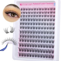 Thumbnail for Image 1 of Default Title for the product EYDEVRO Natural Lash Clusters Wispy Eyelash Clusters 10-16mm