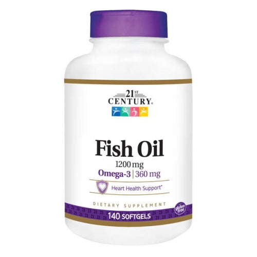 21st Century Fish Oil 1200 mg 140 Softgels