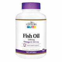 Thumbnail for 21st Century Fish Oil 1200 mg 140 Softgels
