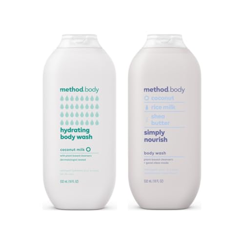 Image 1 of Default Title for the product Method Body Wash Duo for Daily Cleansing and Skin Care, 18 Fluid Ounce
