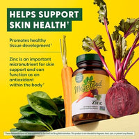 Thumbnail for Image 6 of MegaFood Zinc Bisglycinate, High Absorption, Immune Support, 120 Tablets