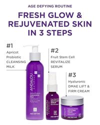Thumbnail for Image 3 of Andalou Naturals Age Defying Apricot Probiotic Cleansing Milk (6 fl oz)