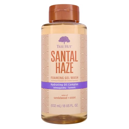 Image 4 of Santal Haze / 18 Fl Oz (Pack of 1) for the product Tree Hut Foaming Body Wash