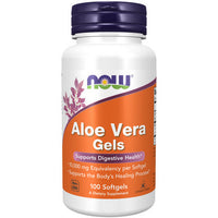 Thumbnail for Now Foods Aloe Vera 10,000 mg 100 Softgels