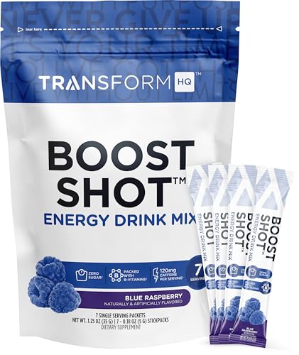 Image 9 of TransformHQ Boost Shot Powder Drink Stick Packets
