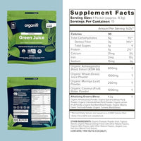 Thumbnail for Image 2 of Organifi GO Packs - Green Juice - Organic Superfood Supplement Powder - 15 Travel Packs