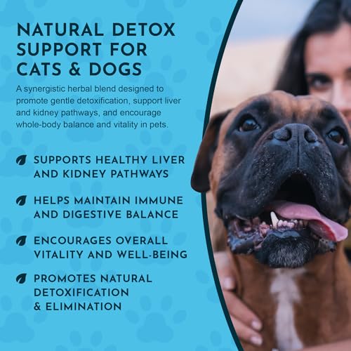 Image 6 of Animal Essentials Detox Blend Liver Support for Dogs & Cats - 2 fl Oz