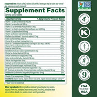 Thumbnail for Image 4 of MegaFood Baby & Me 2 Prenatal Vitamins, Doctor Formulated, 60 Tablets