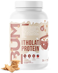 Thumbnail for Image 1 of Default Title for the product RAW Whey Protein Powder Isolate Cinnamon Crunch 1.7 lbs
