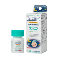 Thumbnail for Image 1 of 140 Count (Pack of 1) for the product Dr. Talbot's Nighttime Chamomile Soothing Tablets for Babies, 140 Count