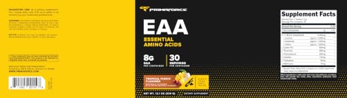 Image 5 of Primaforce EAA Powder (Tropical Punch) 30 Servings, Gluten Free