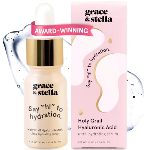 Image 2 of 0.34 Fl Oz (Pack of 1) for the product grace & stella Award Winning Hyaluronic Acid Serum