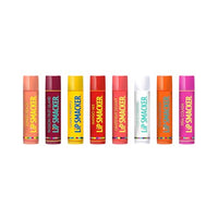 Thumbnail for Image 2 of Lip Smacker Flavored Lip Balm Tropic Fever 8 Count (Pack of 1), Passion Fruit, Peach, Breezey-Teazey, Pina Colada, Grapefruit, Coca Cabana, Tangerine, Mango, Clear