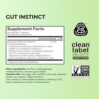 Thumbnail for Image 6 of HUM Gut Instinct Daily Probiotic, Digestive & Immune Support, 30 Count