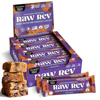 Thumbnail for Image 1 of Default Title for the product Raw Rev Glo Protein Bar, Peanut Butter Dark Chocolate & Sea Salt, 12 Bars