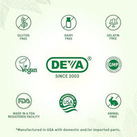 Thumbnail for Image 4 of DEVA Vegan Multivitamin & Mineral Supplement with Iron 2-Pack, 90 Coated Tablets Each