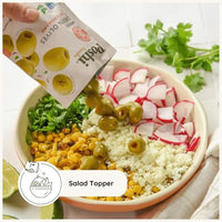 Thumbnail for Image 4 of Poshi Green Pitted Olive Snack Packs, Chili & Oregano, 1.1 oz (Pack of 30)