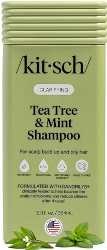 Image 1 of Default Title for the product Kitsch Tea Tree & Mint Shampoo for Women & Men – 12.3 oz