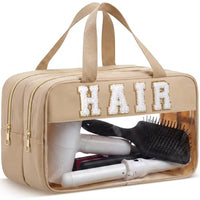 Thumbnail for Image 2 of Camel / Hair for the product Pinkunn Hair Tool Travel Bag Tools Large Travel Case