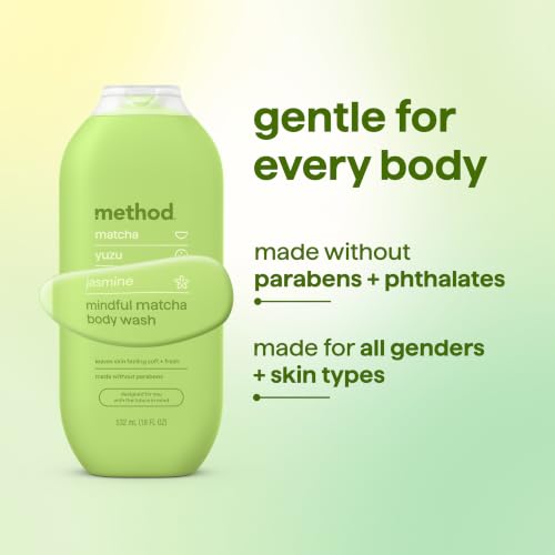 Image 7 of Method Body Wash Mindful Matcha 18 fl oz