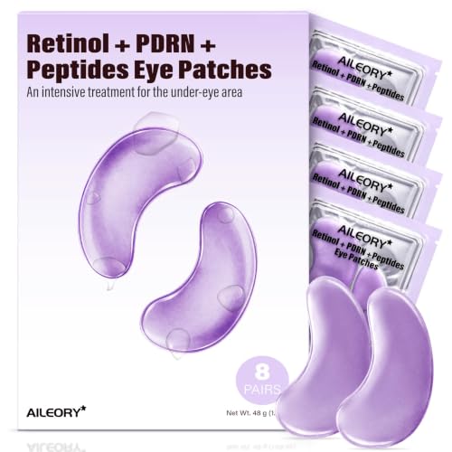 Image 1 of Default Title for the product AILEORY PDRN Retinol Peptides Under Eye Patches 8 Pairs