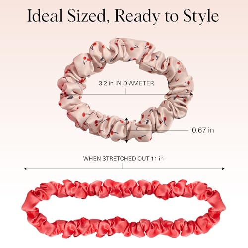 Image 38 of Kitsch Satin Scrunchies for Women