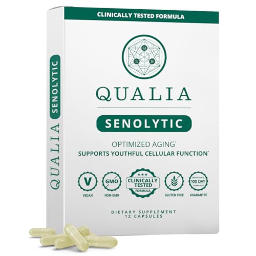 Image 1 of Default Title for the product QUALIA LIFE SCIENCES Qualia Senolytic | 1400mg Fisetin for Healthy Aging & Vitality