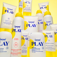 Thumbnail for Supergoop! PLAY Antioxidant Body Mist w/Vitamin C - 6 fl oz - SPF 50 PA++++ Broad Spectrum Sunscreen - Body Spray - Great for Active Days