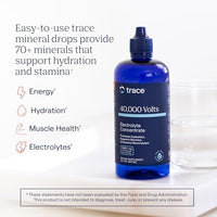 Thumbnail for Image 3 of Trace Minerals 40,000 Volts Electrolyte Concentrate, 48 Servings