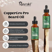 Thumbnail for Mayraki CopperGro Pro Beard Growth Oil(15 ml /1.01 fl.oz)