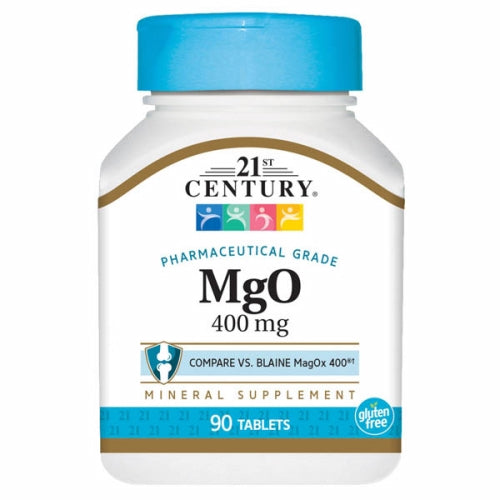 21st Century Magnesium Oxide 400 mg 90 Tabs
