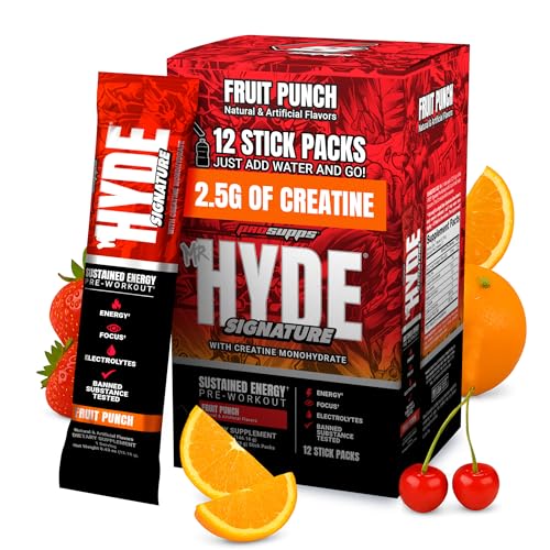 Image 1 of Default Title for the product ProSupps Mr. Hyde Signature Pre Workout Drink Mix, Fruit Punch