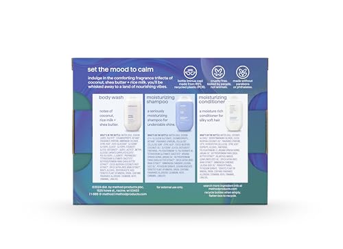 Image 2 of Method Body Wash and Hair Care Gift Set, Simply Nourish, 3.4 fl oz