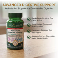 Thumbnail for Image 3 of Purity Products Advanced Digestive Enzymes with Probiotics & Prebiotics