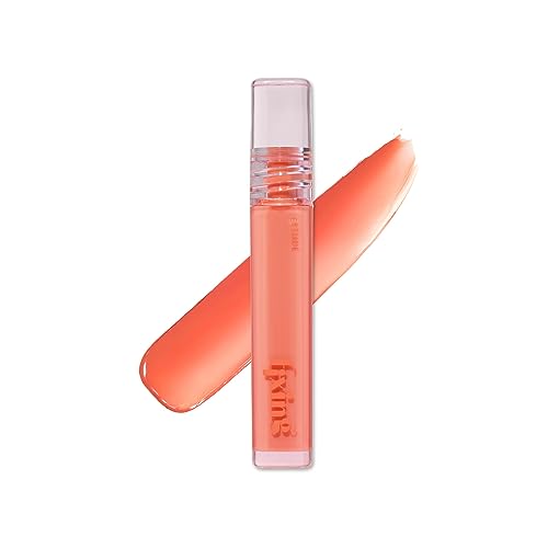 Image 33 of Glowy - Peach Blended for the product ETUDE Fixing Tint Matte Liquid Lipstick