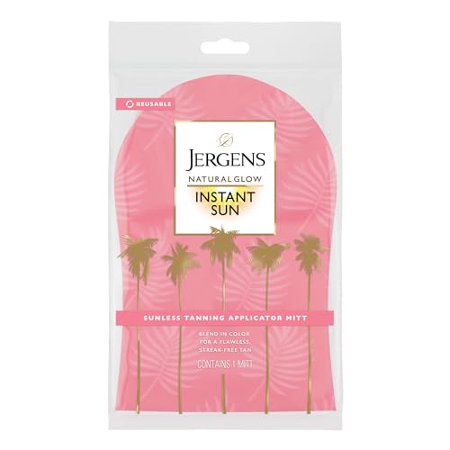 Image 1 of Default Title for the product Jergens Natural Glow Body Applicator Mitt, Reusable Tanning Glove
