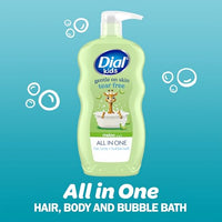 Thumbnail for Image 2 of Dial Kids Melon 3-in-1 Body Wash + Hair + Bubble Bath, 24 Fl Oz, 4-Pack