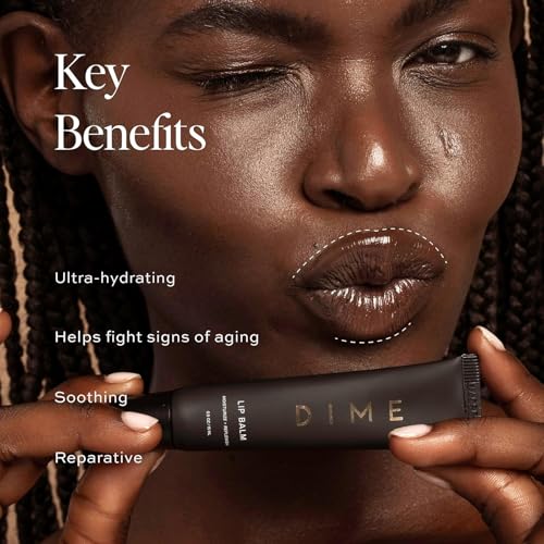 Image 3 of DIME Beauty Lip Balm - Hydrating Clear Lip Balm, 0.5 oz