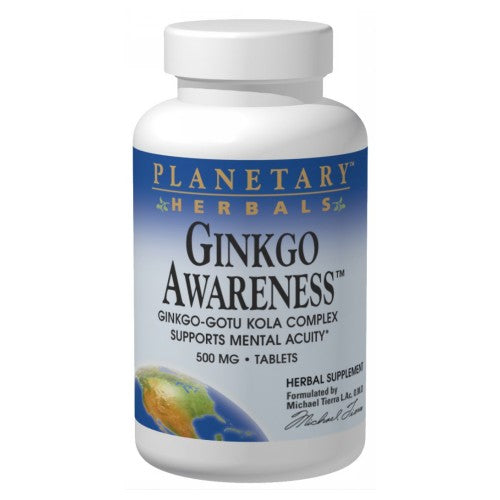 Planetary Herbals Ginkgo Awareness 120 Tabs
