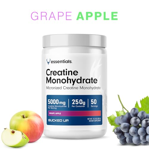 Image 3 of Bucked Up Grape Apple Creatine Monohydrate Powder 250 Grams