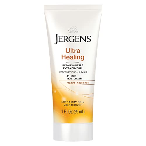 Image 1 of 1 Fl Oz (Pack of 10) for the product Jergens Ultra Healing Dry Skin Moisturizer, 1 Ounce Travel Lotion, Pack of 10