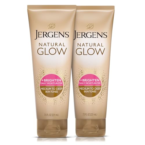 Image 4 of Medium to Deep / 7.5 Fl Oz (Pack of 2) for the product Jergens Natural Glow Self Tanner Body Lotion